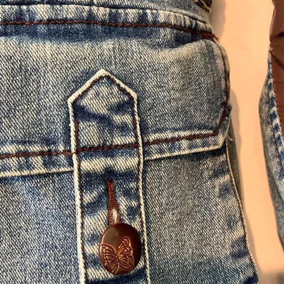 Very Vera Denim Embellished Jacket - Picture 9 of 16